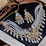 Load image into Gallery viewer, Premium Sunaina Kundan Choker Set With Earrings
