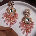 Load image into Gallery viewer, Huda Kundan Earrings
