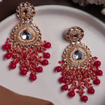 Load image into Gallery viewer, Huda Kundan Earrings
