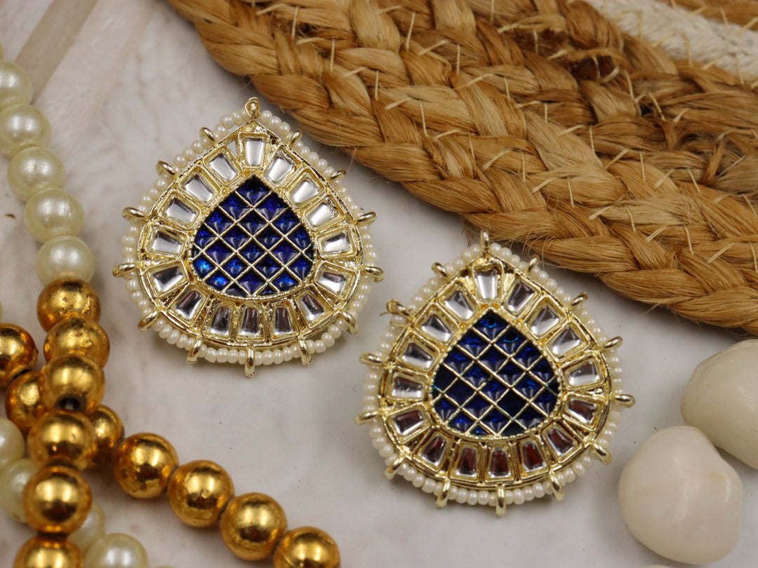 Vineeta Meenakari Studs