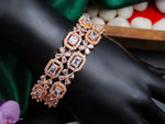 Load image into Gallery viewer, Rosegold - Yashvi American Diamond Bangle
