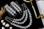 Load image into Gallery viewer, Pahar AD Choker Set - Pink Mint
