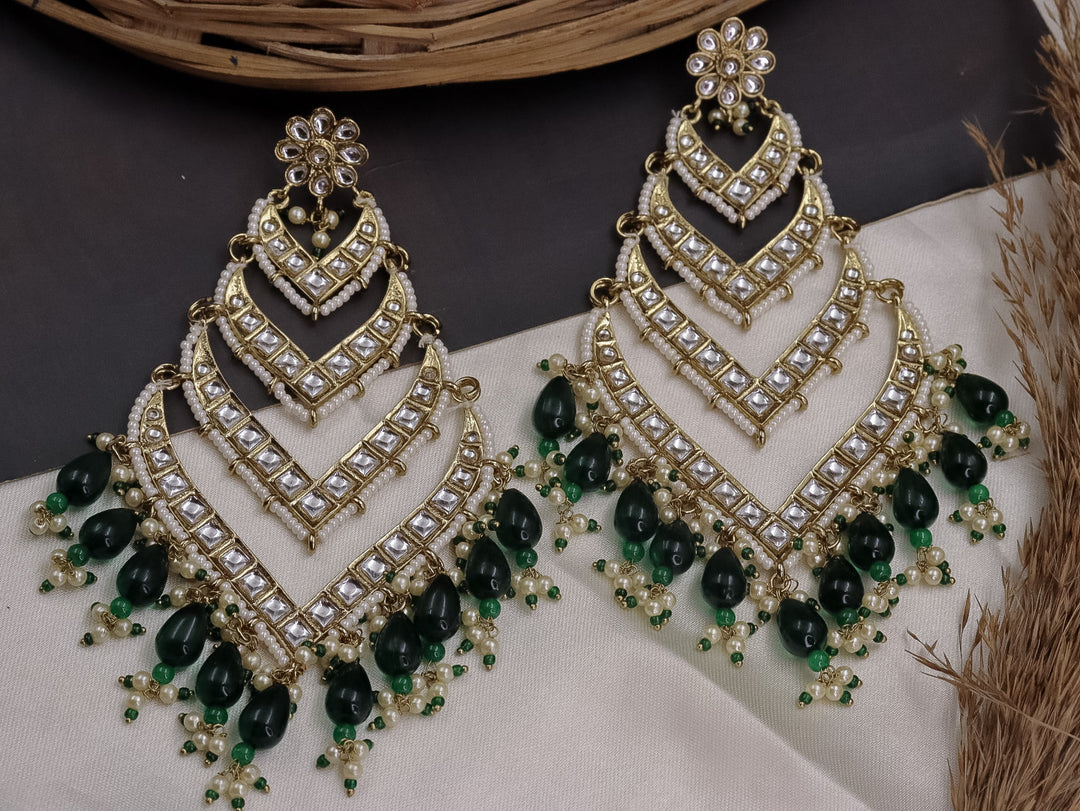 Bhavini Long 4 Layered Chandbali