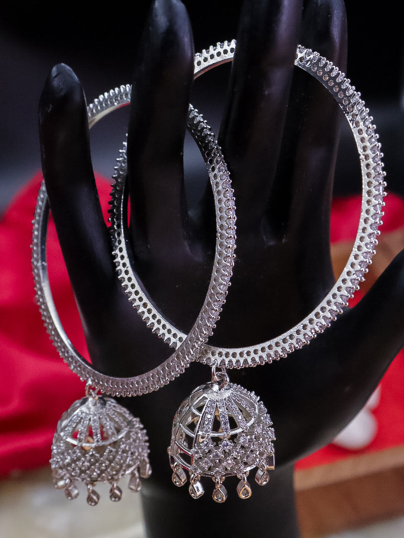 Ella AD Bangles with Latkan Jhumki (Pair)