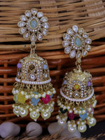 Load image into Gallery viewer, Namreet Kundan Jhumka
