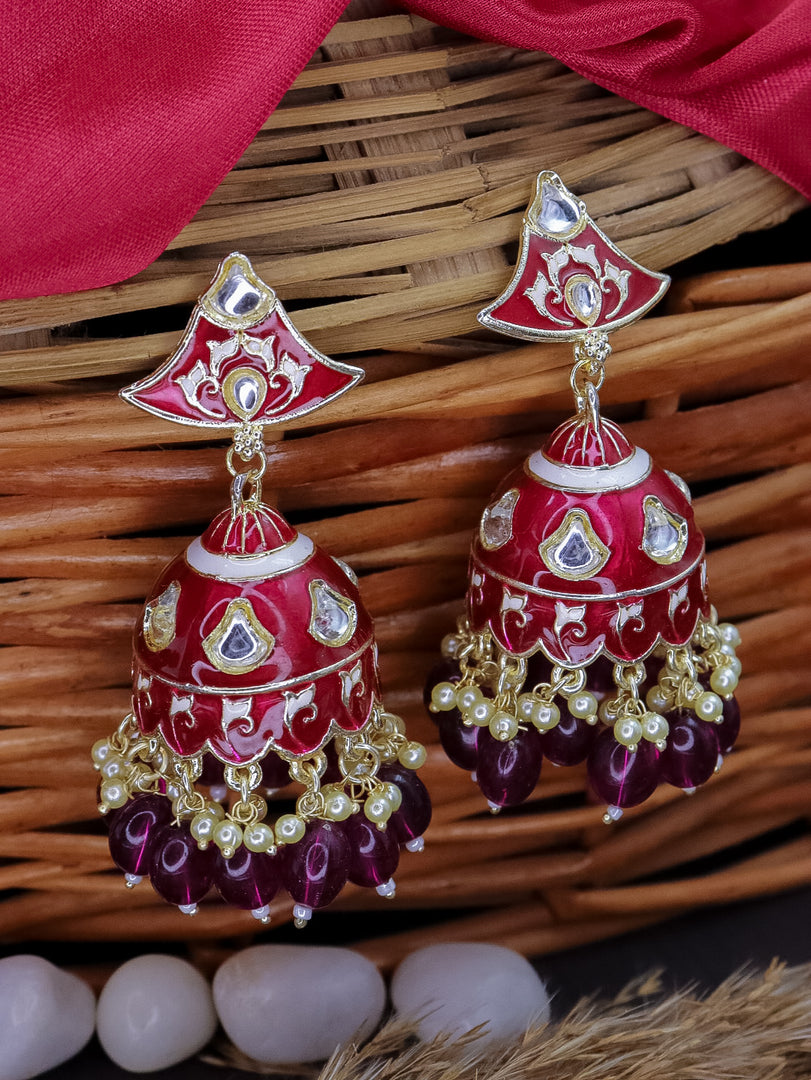 Dipa Meenakari Jhumka