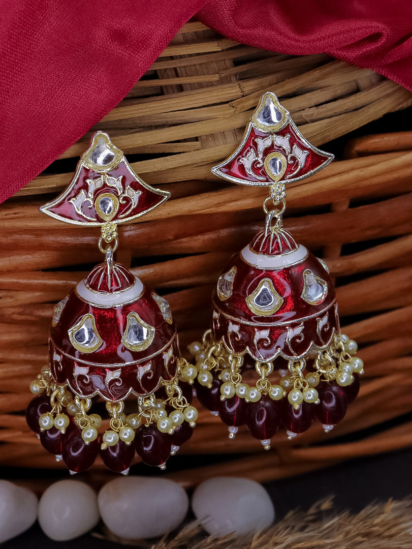 Dipa Meenakari Jhumka