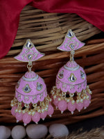 Load image into Gallery viewer, Dipa Meenakari Jhumka
