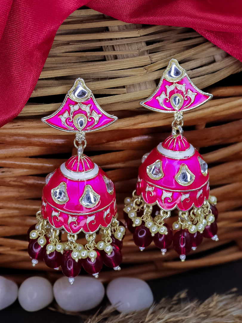 Dipa Meenakari Jhumka