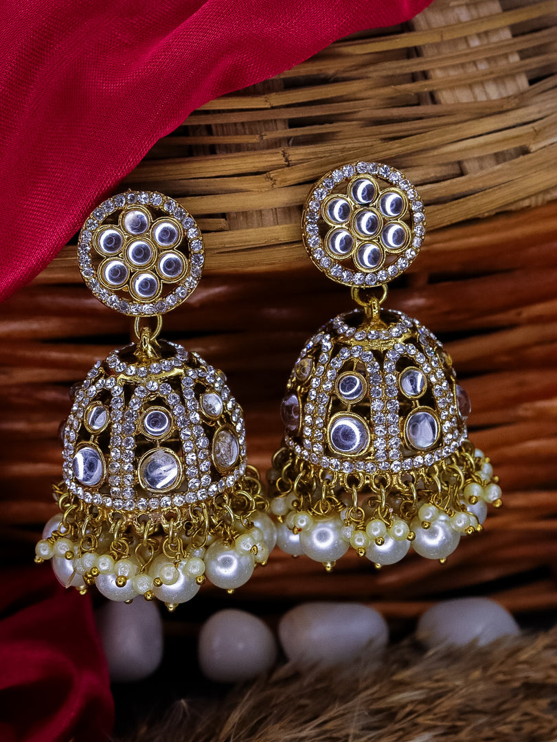 Minsha Kundan Jhumka