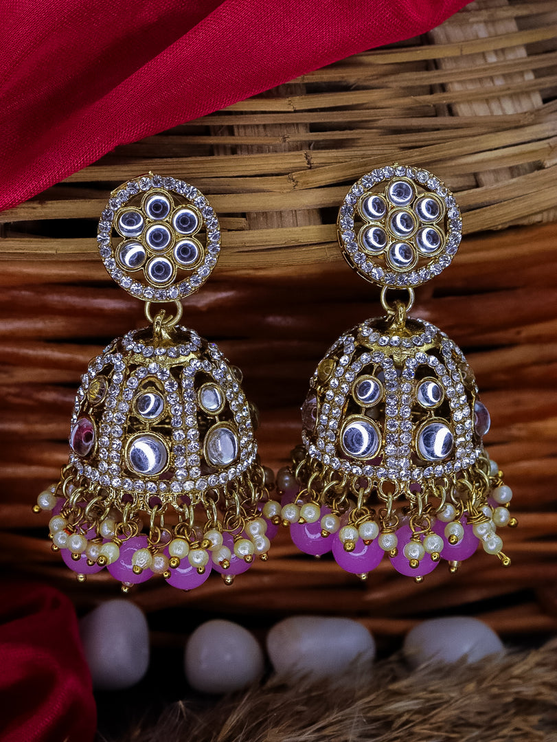 Minsha Kundan Jhumka