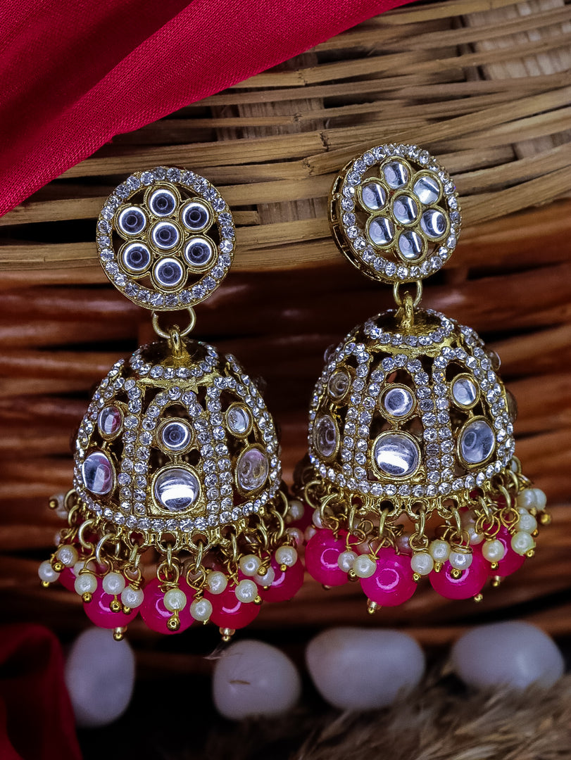 Minsha Kundan Jhumka