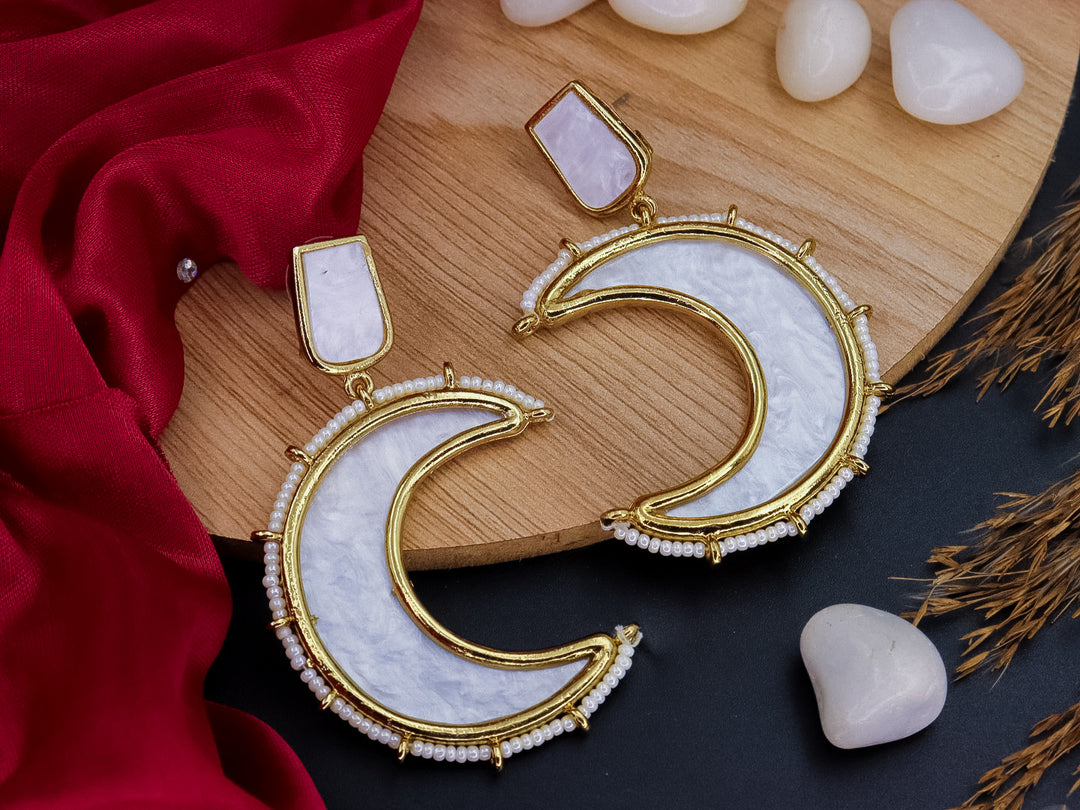 Chand Mother Of Pearl Earrings