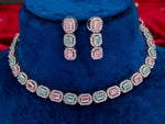 Load image into Gallery viewer, Jaini American Diamond Choker Set
