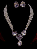 Load image into Gallery viewer, Scarlet Polki Necklace
