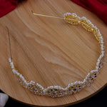 Load image into Gallery viewer, Pareeniti Inspired Lillian Kundan Hairband
