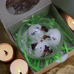 Load image into Gallery viewer, Rasgulla Glass Candle
