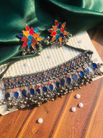 Load image into Gallery viewer, Kusum Multi Colour Choker
