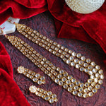 Load image into Gallery viewer, Anushka Sharma Inspired Long Kundan Necklace - Golden
