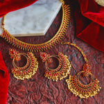 Load image into Gallery viewer, Bindu Choker Set With Maang Teeka
