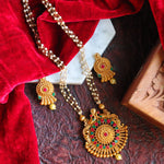 Load image into Gallery viewer, Ankita Long Rajwadi Necklace
