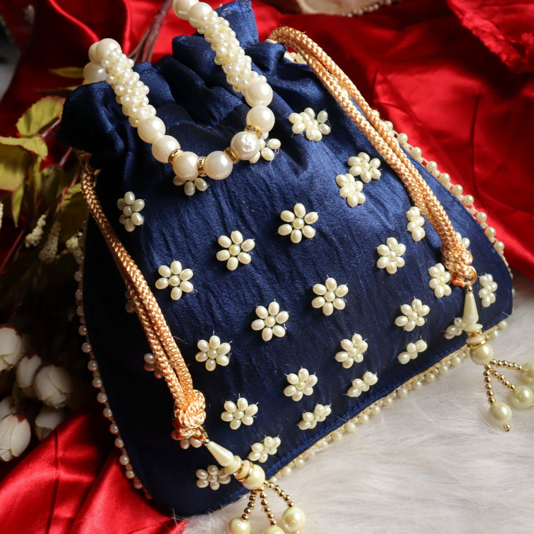 Pearl Batwa Potli Bags