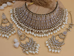 Load image into Gallery viewer, Laila Premium Reverse AD Semi Bridal Choker Set
